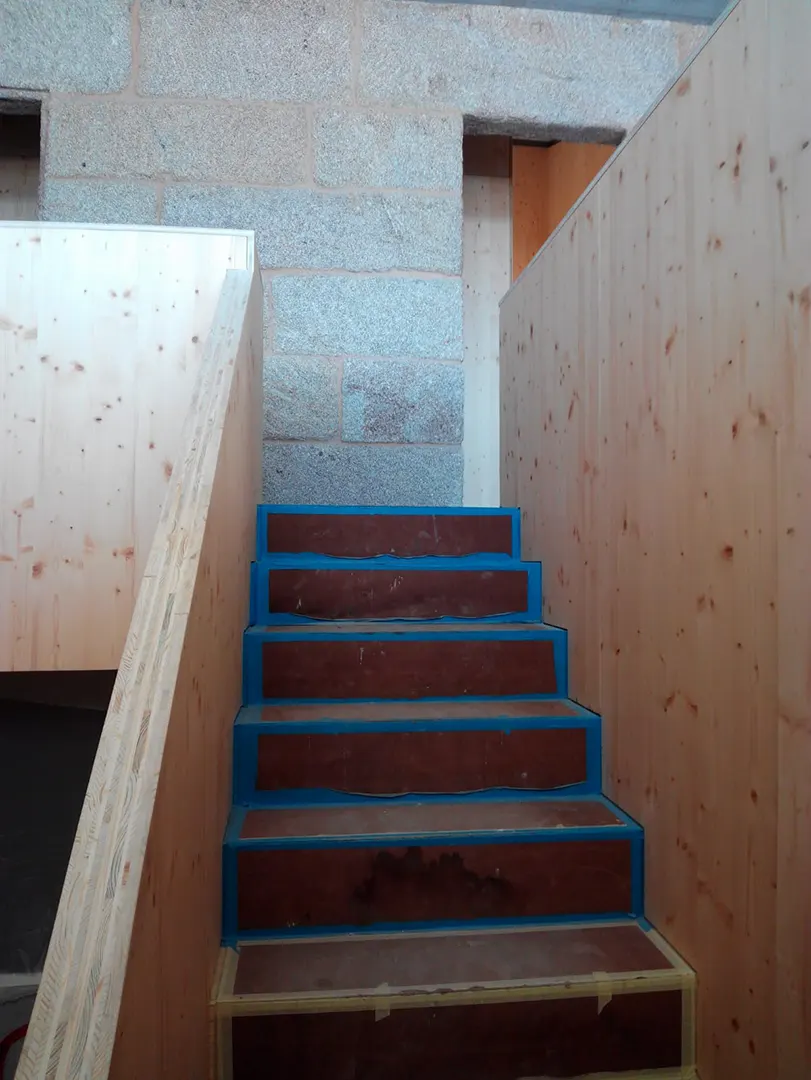 escaleras revestimiento madera 6 1