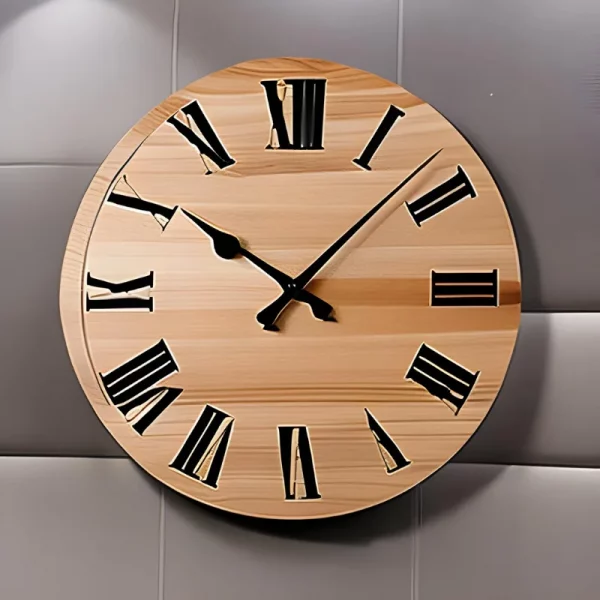 reloj madera